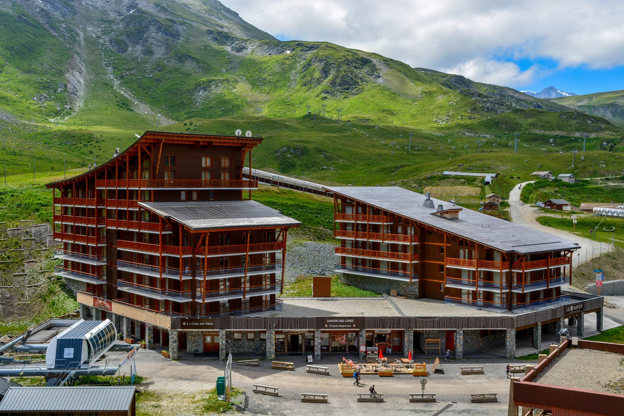 Chalet Des Neiges : La Cime Des Arcs Les Arcs  Exterior photo
