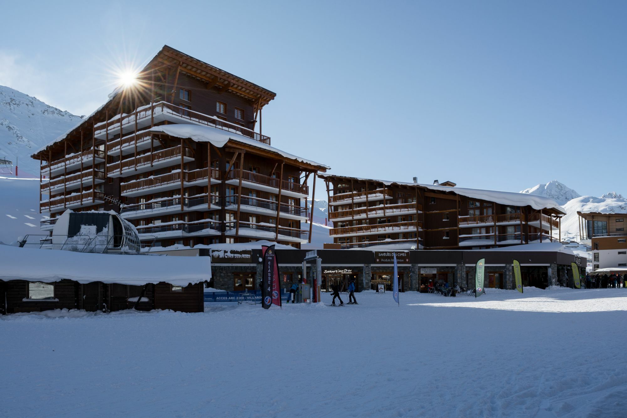 Chalet Des Neiges : La Cime Des Arcs Les Arcs  Exterior photo